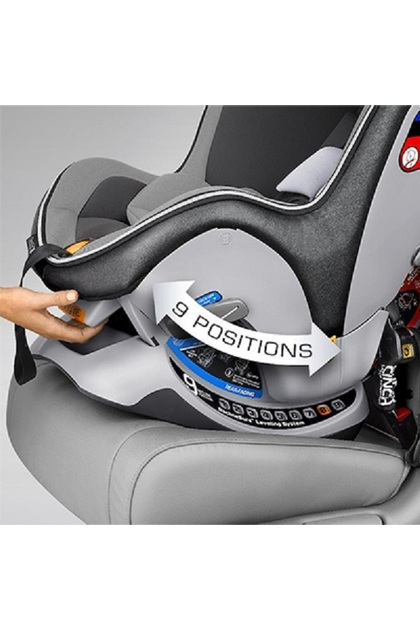 Chicco NextFit Zip Convertible Carseat - Carbon (0-29kg)